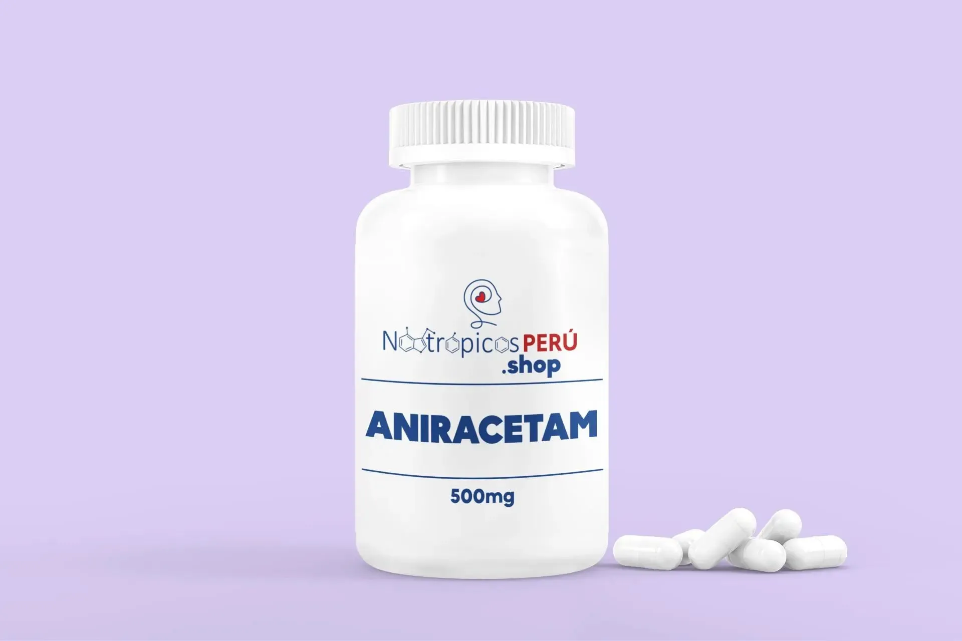 Aniracetam 500mg - 2 presentaciones