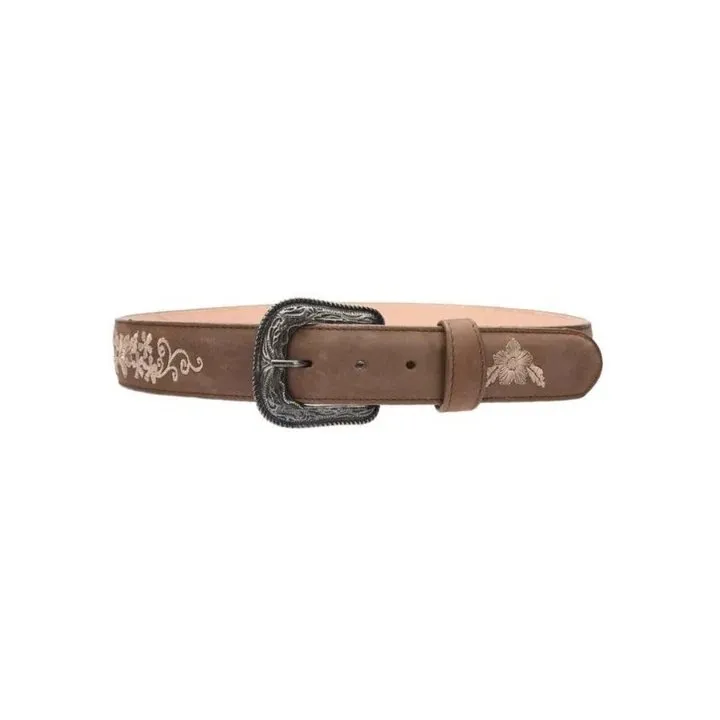 Cinto Vaquero para Mujer de Cuero Original Color Cafe JB-1501CAF