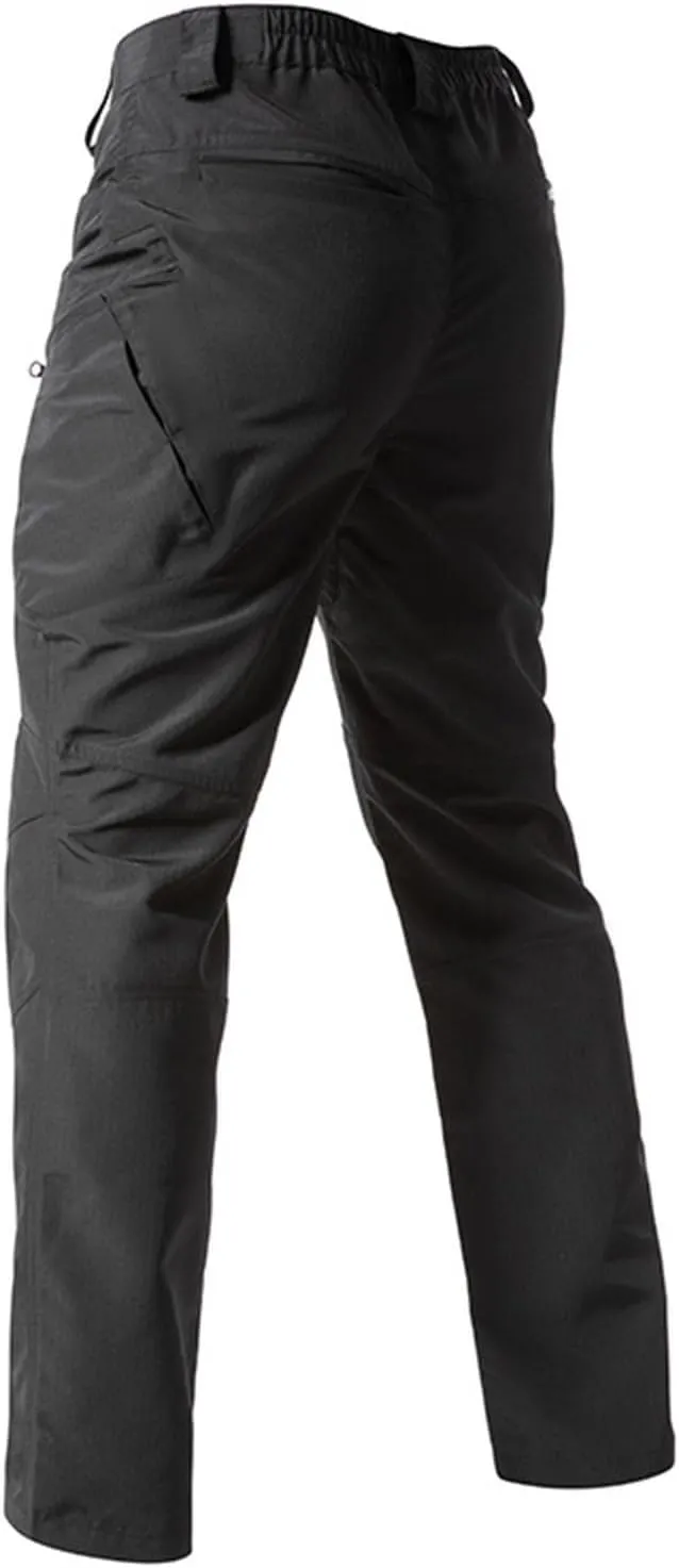 Mens Tactical Pants Flexcamo Water Resistant Quick Dry Carpenter Pants Multi-Pockets Slim Fit Construction Trousers