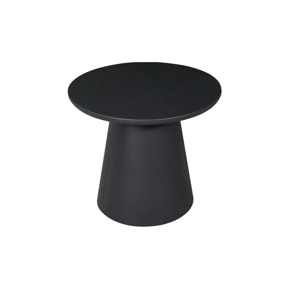 Mesa Bistro Noga Dia.50 cms, para Exterior e Interior de Aluminio Color Carbon - NG1