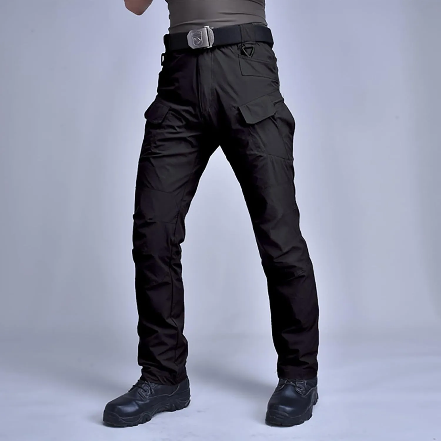 Tactical Work Cargo Pants for Men Ripstop Waterproof Stretch Pants Quick Dry Comfy Utility Outdoor Apparel