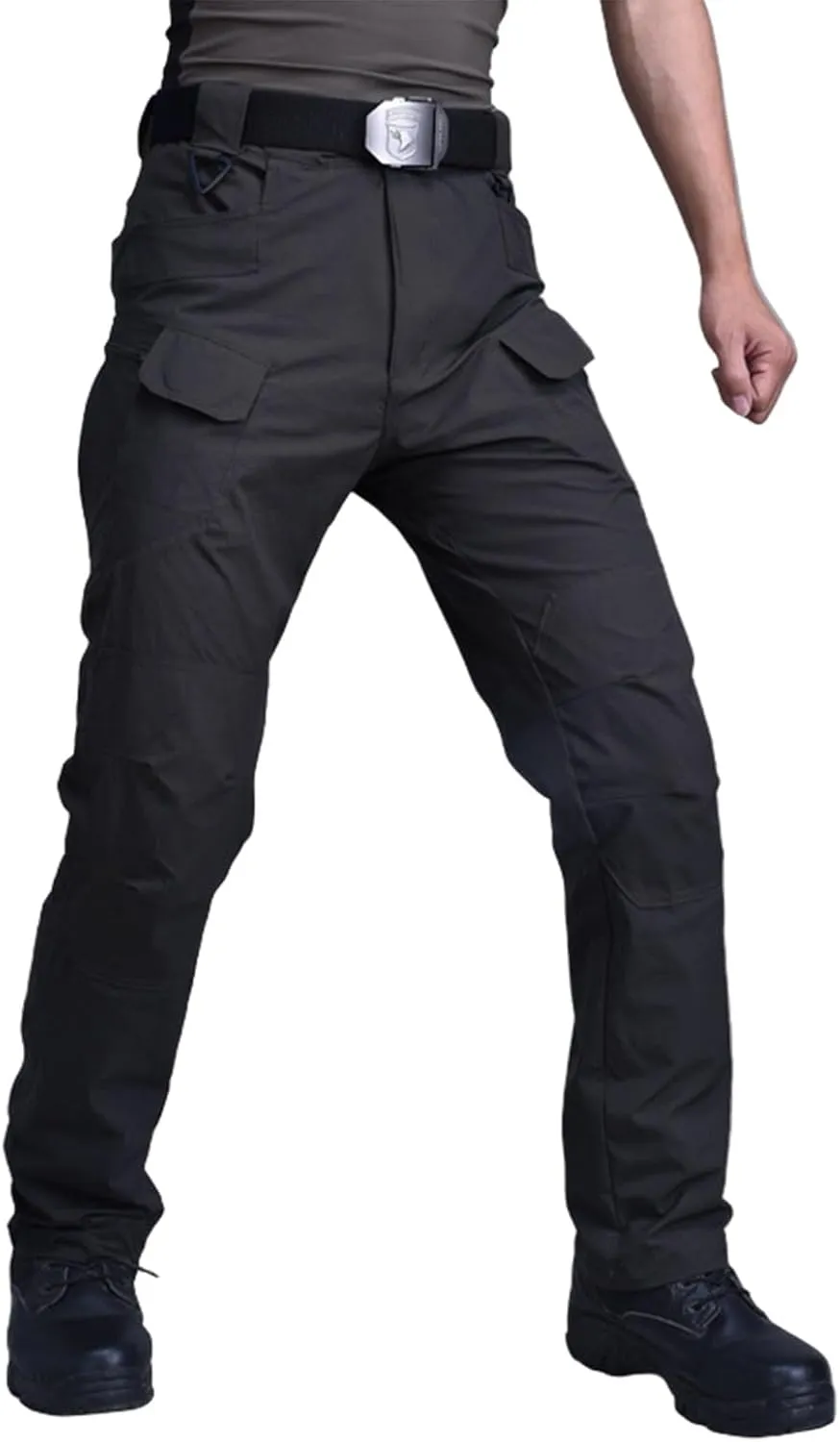 Tactical Work Cargo Pants for Men Ripstop Waterproof Stretch Pants Quick Dry Comfy Utility Outdoor Apparel