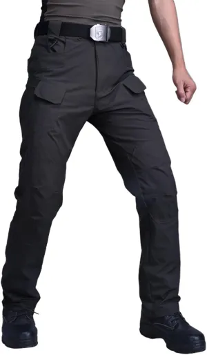 Tactical Work Cargo Pants for Men Ripstop Waterproof Stretch Pants Quick Dry Comfy Utility Outdoor Apparel