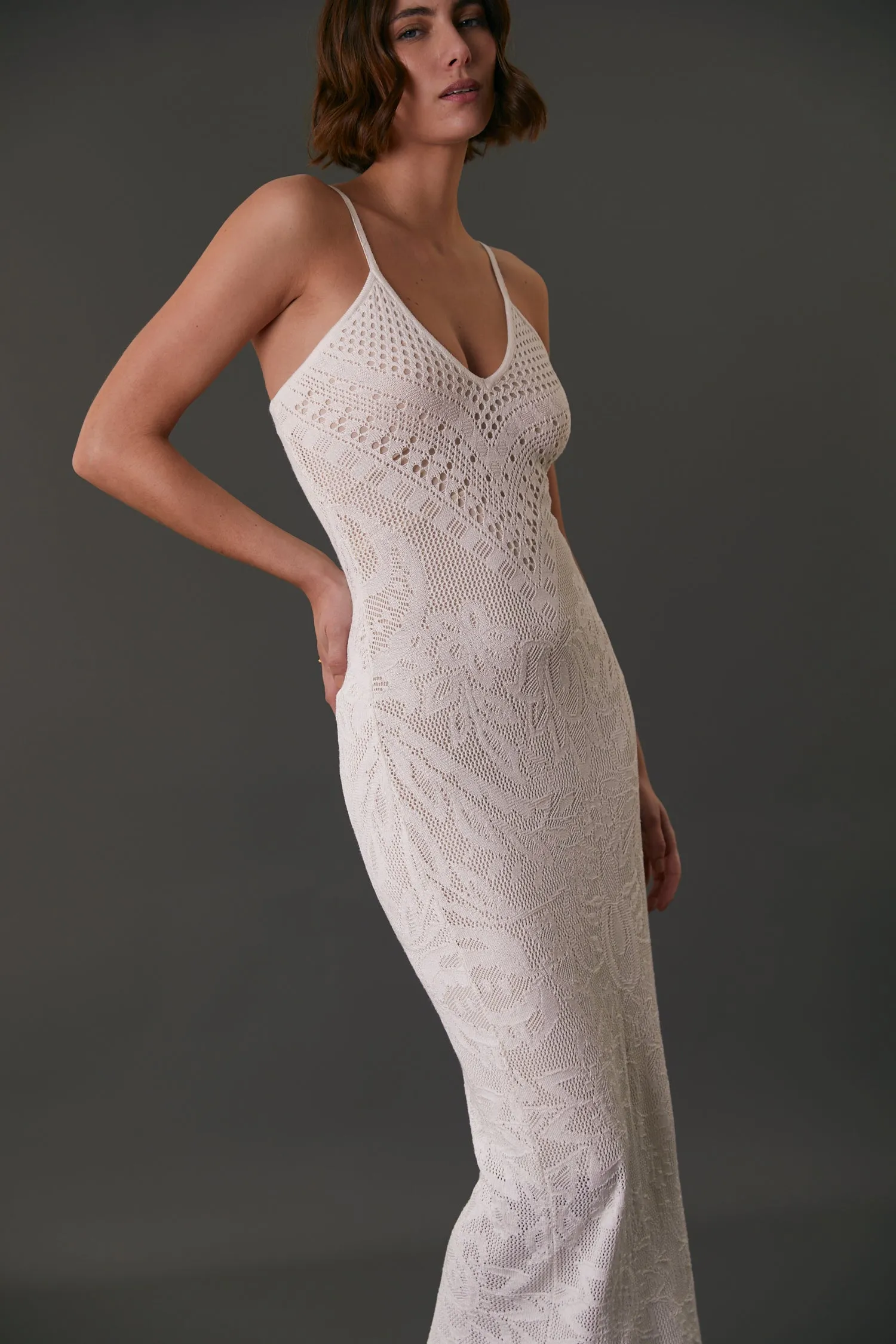 VIENNA DRESS IVORY